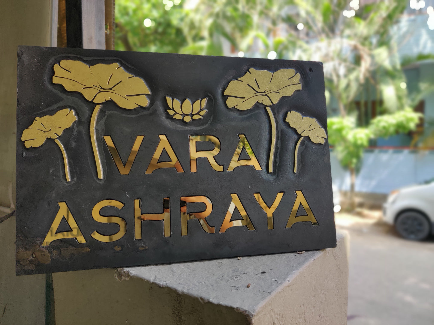 A Gold Nameplate INDIAN AUTUMN
