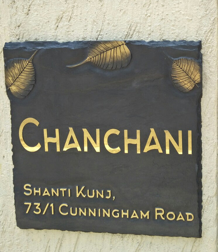 A Gold Nameplate INDIAN AUTUMN