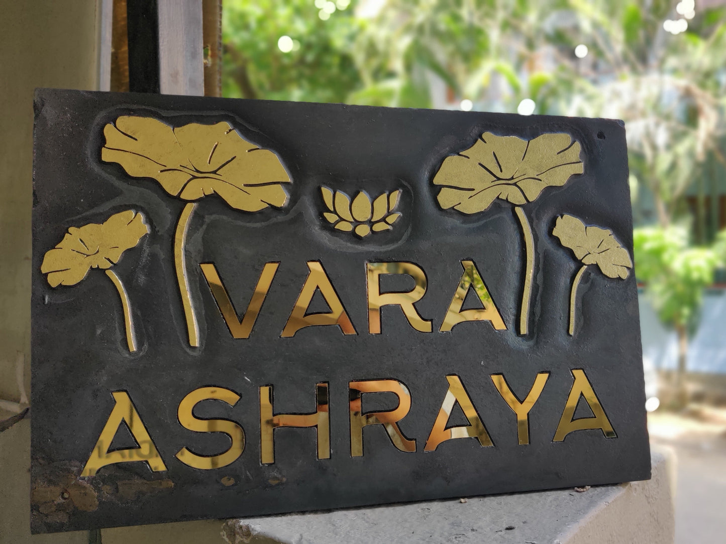 A Gold Nameplate INDIAN AUTUMN