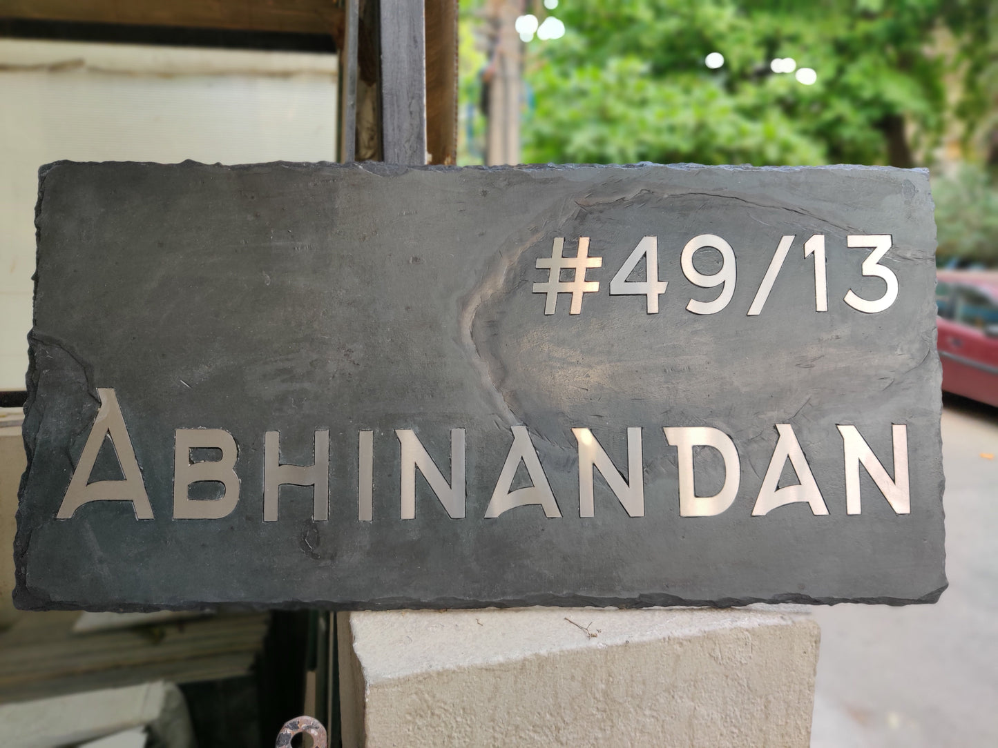 A Gold Nameplate INDIAN AUTUMN