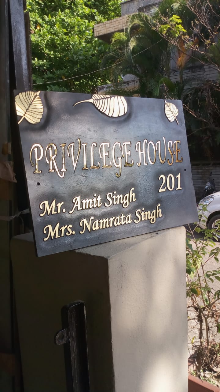 A Gold Nameplate INDIAN AUTUMN