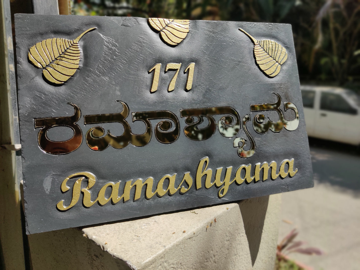 A Gold Nameplate INDIAN AUTUMN