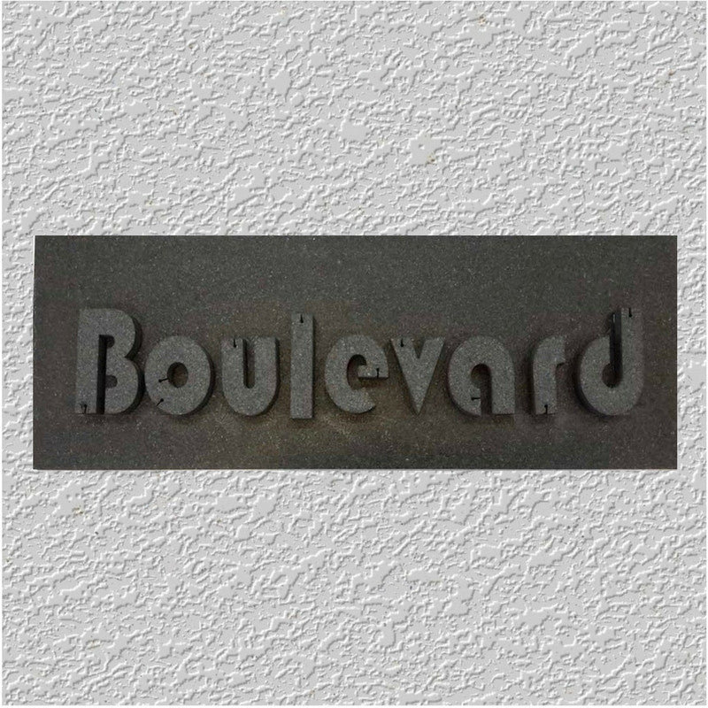 Cutout Nameplate INDIAN AUTUMN
