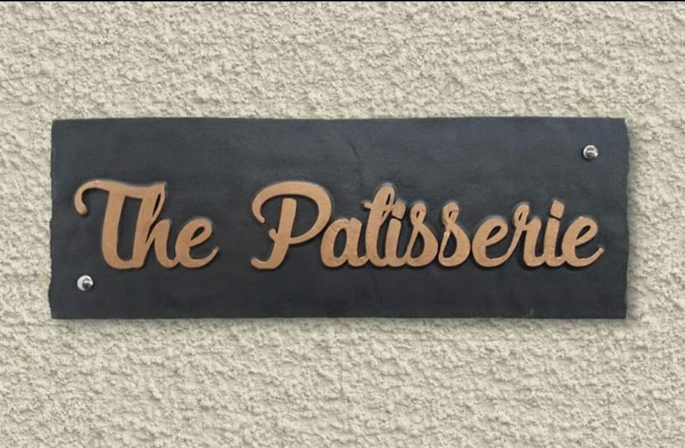 Nameplate Patisserie INDIAN AUTUMN
