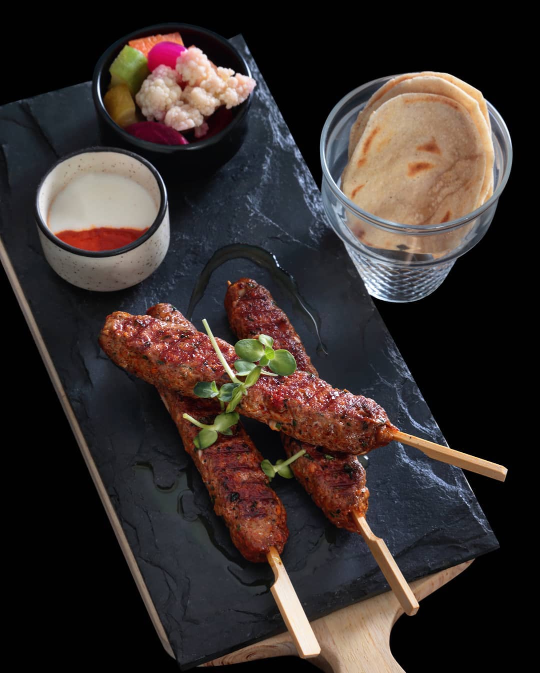 Slate Platter - Rectangle INDIAN AUTUMN