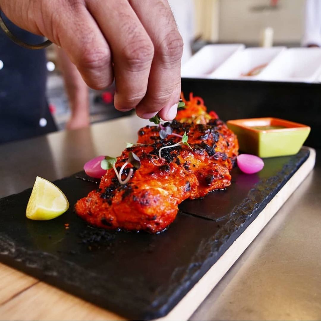 Slate Platter - Rectangle INDIAN AUTUMN
