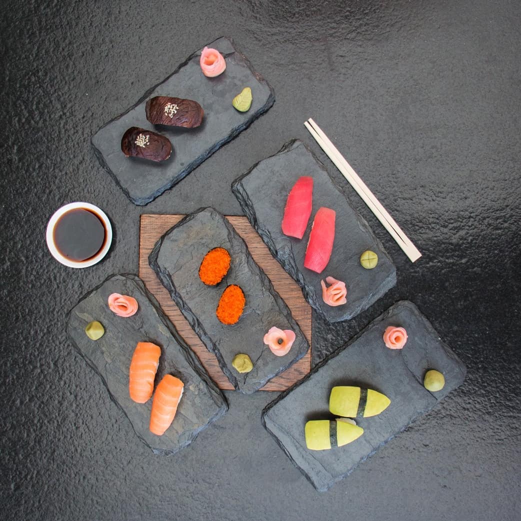 Slate Platter - Rectangle INDIAN AUTUMN