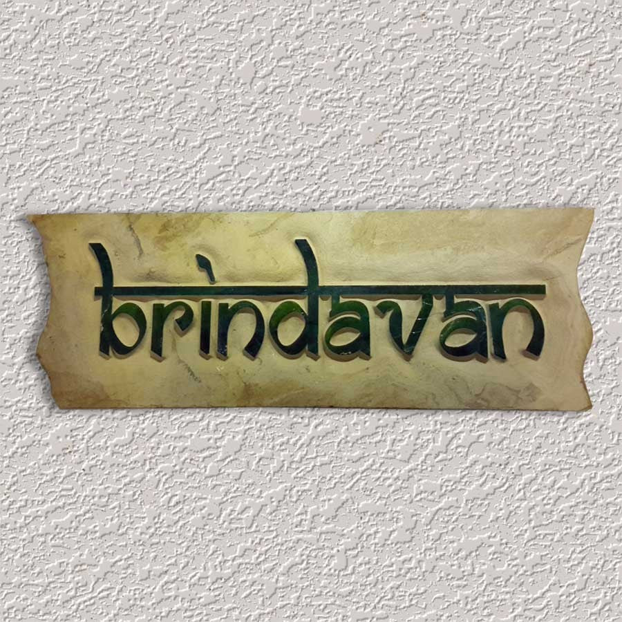 Brindavan Nameplate INDIAN AUTUMN