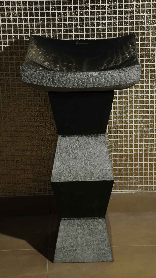 Zig Zag pedestal INDIAN AUTUMN